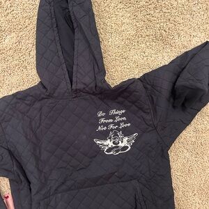 BOYS LIE quilted sweatshirt